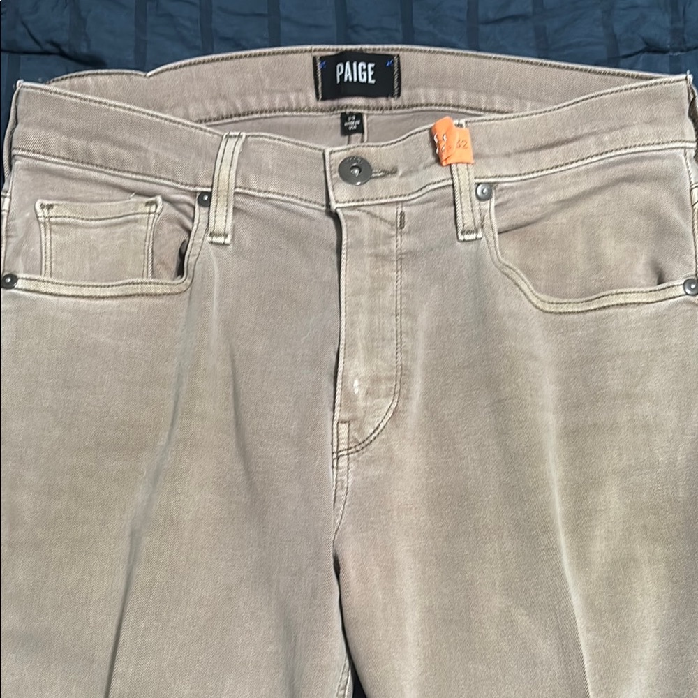 Paige Tan Jeans